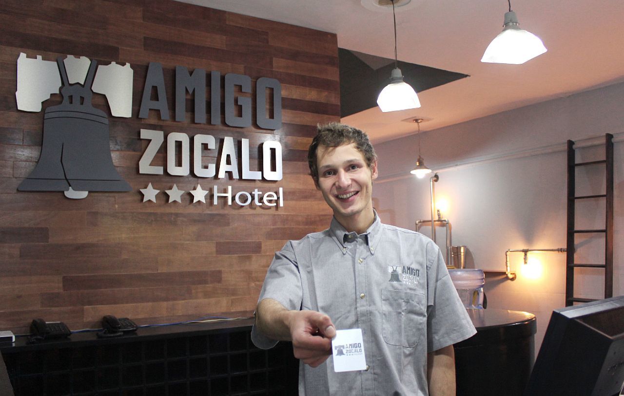 Hotel Amigo Zocalo Mexiko-Stadt Exterior foto