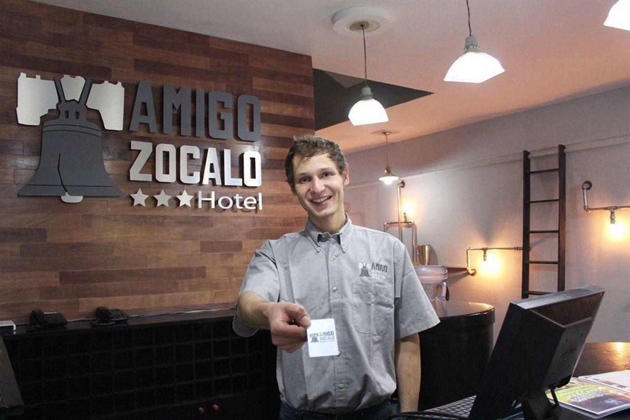 Hotel Amigo Zocalo Mexiko-Stadt Exterior foto